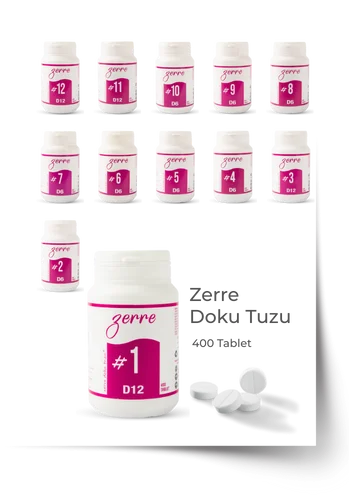 Zerre Doku Tuzu 400 tablet serisi