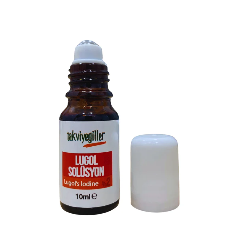 %2 Lugol İyot Roll-On Şişe 10 ml. Solüsyon