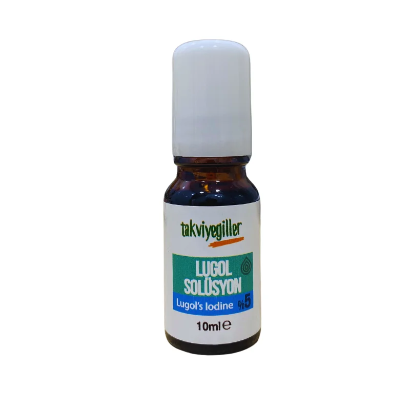 %5 Lugol İyot Roll-On Şişe 10 ml. Solüsyon