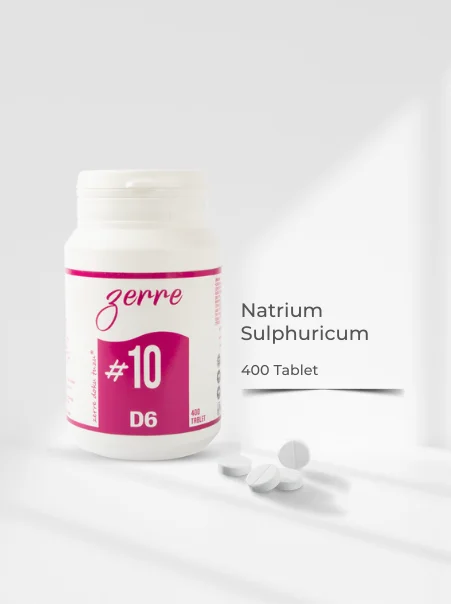 Zerre Schüssler Doku Tuzu No.10 - Natrium Sulfuricum 400 Tablet