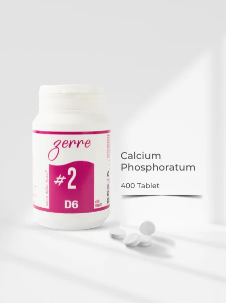 Zerre Schüssler Doku Tuzu No.2 - Calcium Phosphoricum 400 Tablet