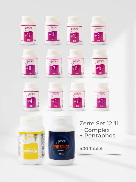Zerre Schüssler Doku Tuzu Set + Pentaphos + Complex