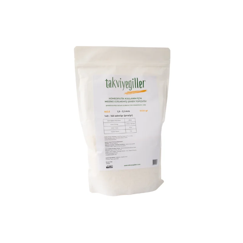 Takviyegiller 3 Numara (Globul) Sükroz Küreleri 1000 gr.