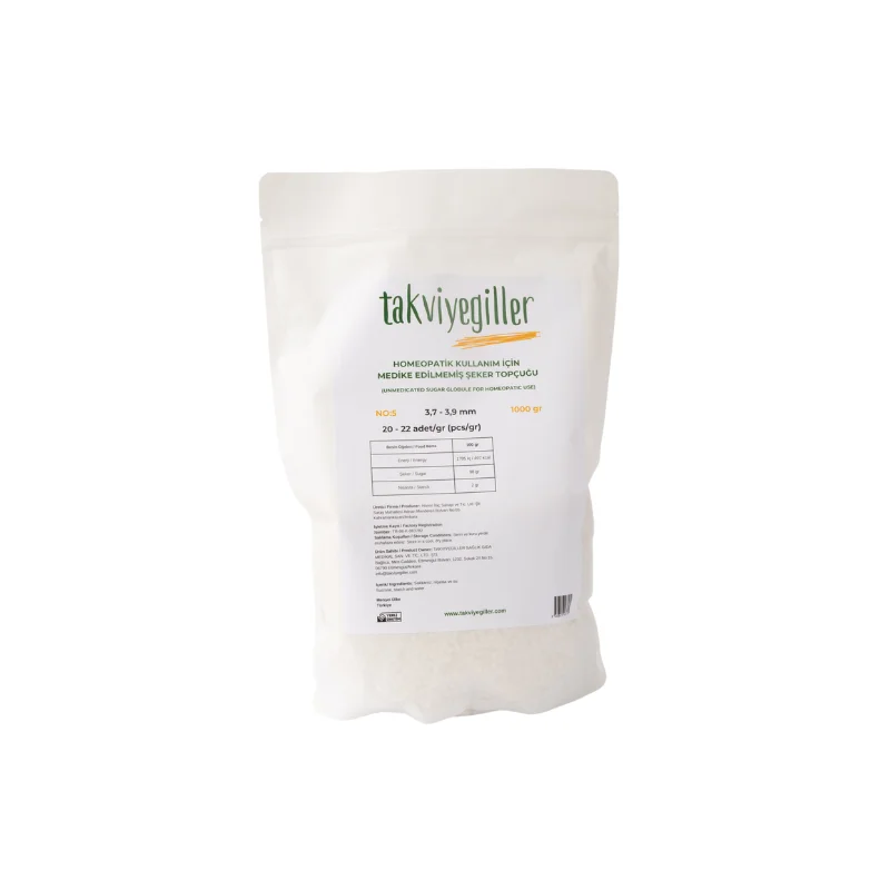 Takviyegiller 5 Numara (Globul) Sükroz Küreleri 1000 gr.