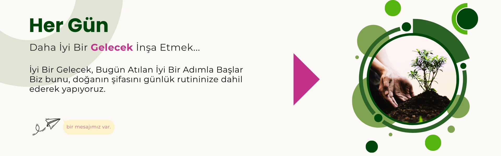 Her Gün Daha İyi Bir Gelecek İnşa Etmek